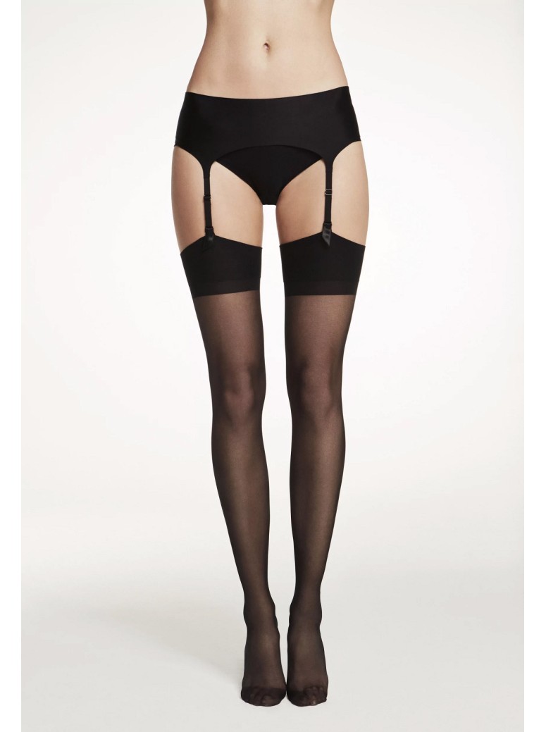 Veneziana calze velate da reggicalze 15 den in quattro colori