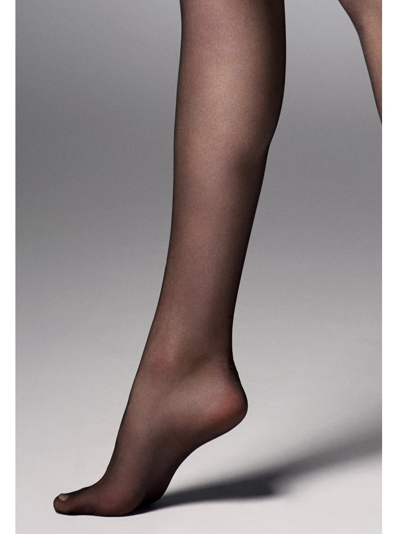 Veneziana calze autoreggenti velate 12 den con balza in pizzo