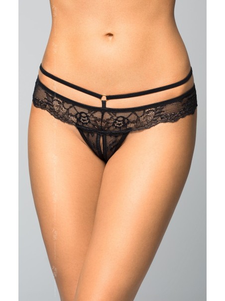perizoma aperto in pizzo a vita alta
