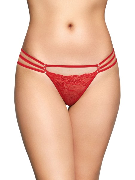 sexy perizoma in pizzo con tripla stringa