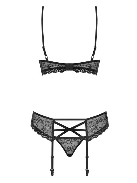 Obsessive Lingerie completino intimo con reggicalze collezione 818