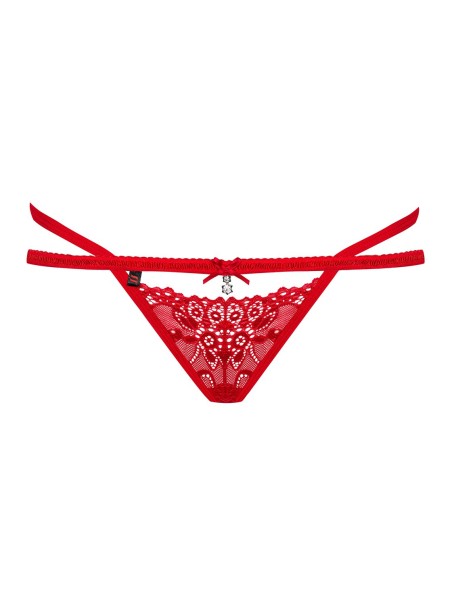 Obsessive Lingerie sexy perizoma in pizzo rosso collezione 838