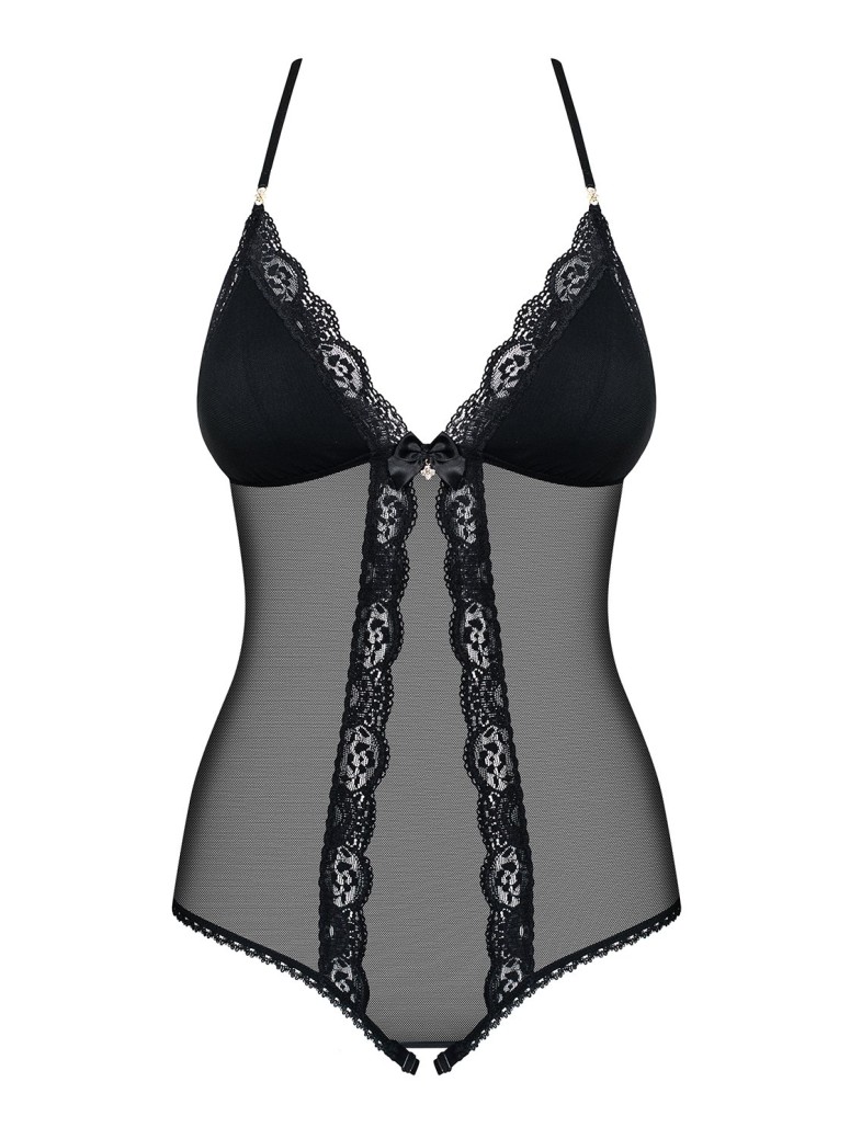 Obsessive Lingerie sexy body aperto con leggera imbottitura 841
