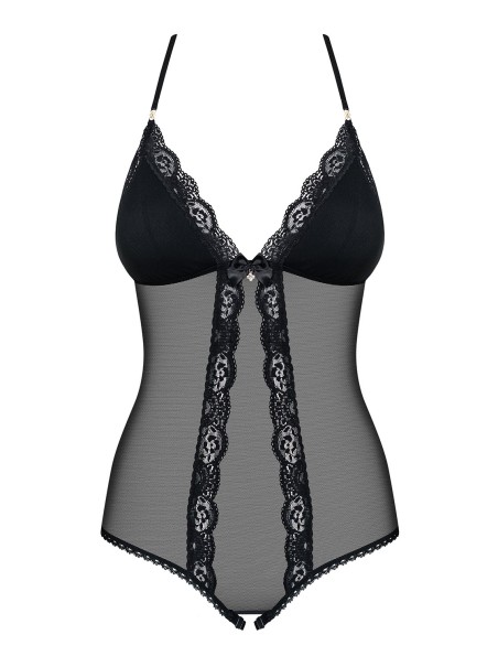 Obsessive Lingerie sexy body aperto con leggera imbottitura 841 Obsessive Lingerie sexy body aperto con leggera imbottitura 841