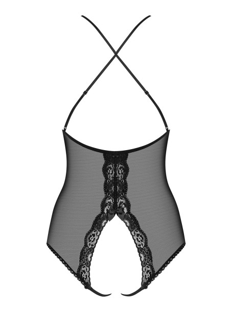 Obsessive Lingerie sexy body aperto con leggera imbottitura 841 Obsessive Lingerie sexy body aperto con leggera imbottitura 841