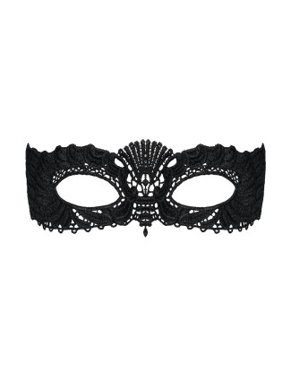 Obsessive Lingerie mascherina nera in pizzo 2
