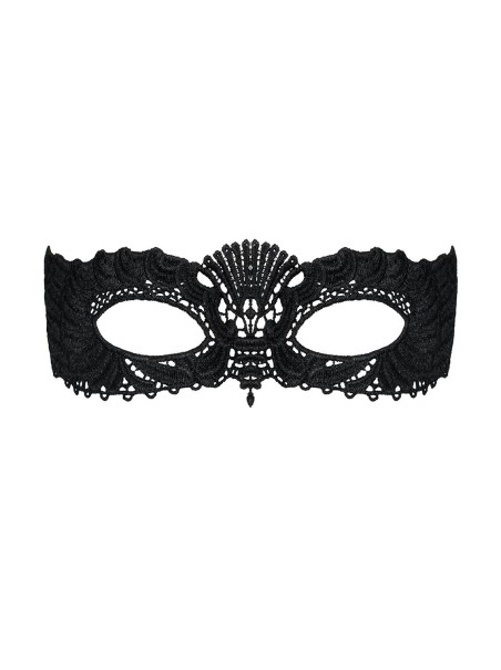 Obsessive Lingerie mascherina nera in pizzo