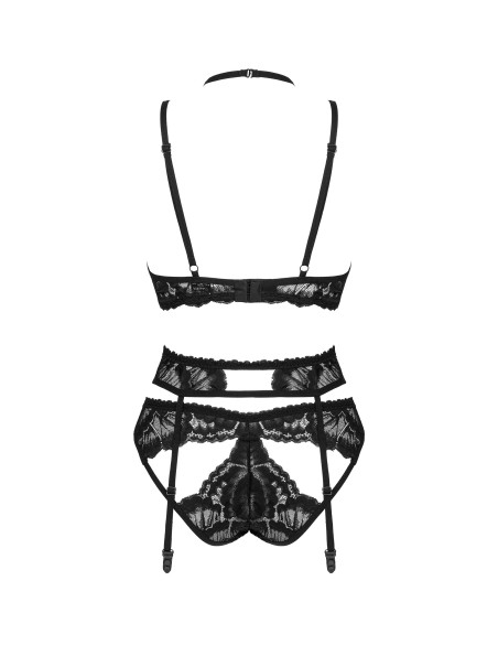 Obsessive sexy lingerie tre pezzi con reggicalze collezione Alessya