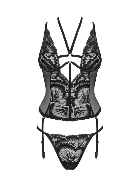 Obsessive Lingerie sexy corsetto con perizoma collezione Alessya Obsessive Lingerie sexy corsetto con perizoma collezione Alessya