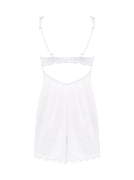 Obsessive Lingerie sottoveste da sposa con perizoma Amor Blanco