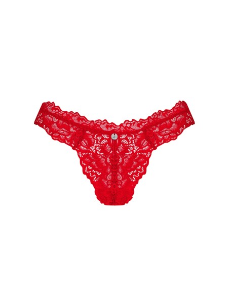 Obsessive Lingerie perizoma in pizzo rosso collezione Amor Cherris