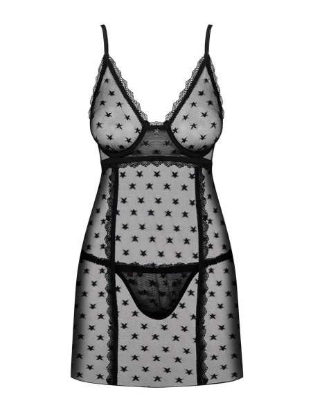 Obsessive Lingerie chemise con perizoma Astralya Obsessive Lingerie chemise con perizoma Astralya