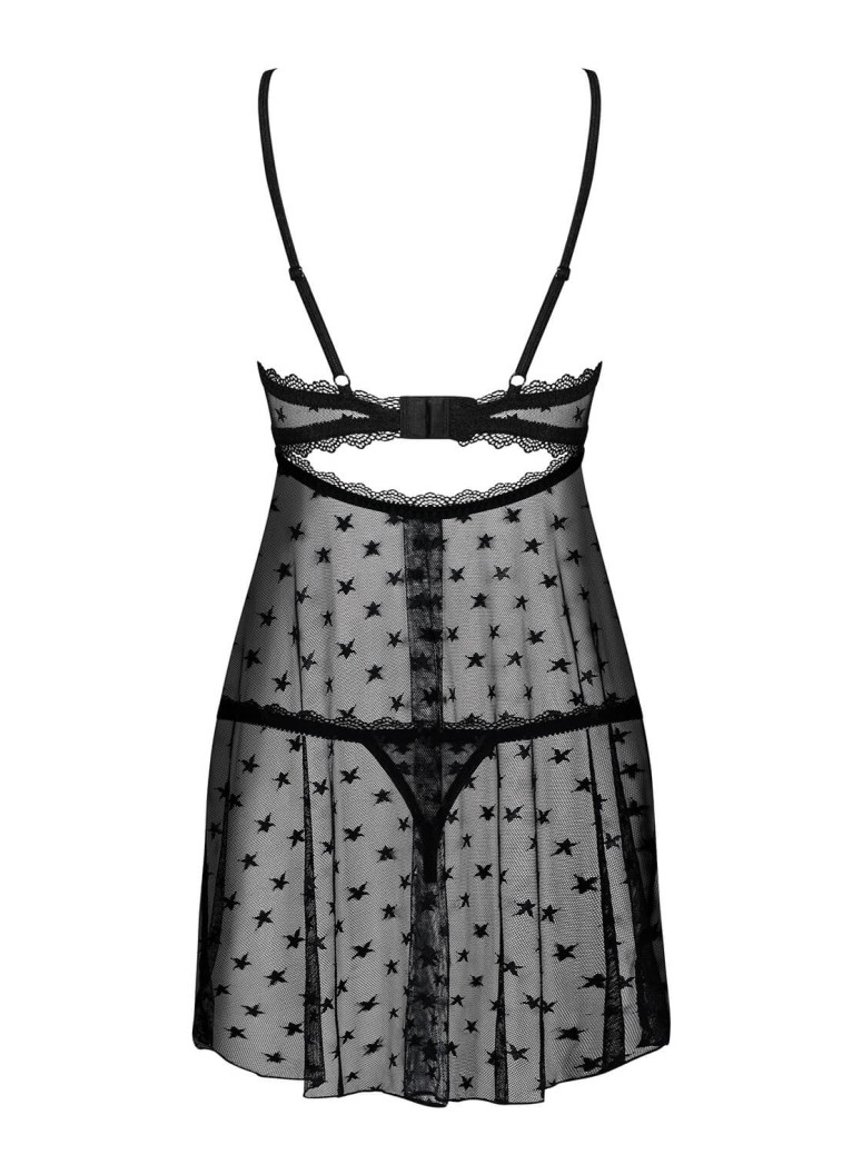 Obsessive Lingerie chemise con perizoma Astralya