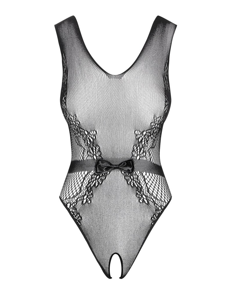 Obsessive Lingerie sexy body elasticizzato aperto al cavallo B115