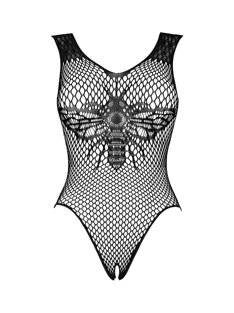 Obsessive Lingerie sexy body elasticizzato aperto sotto B134