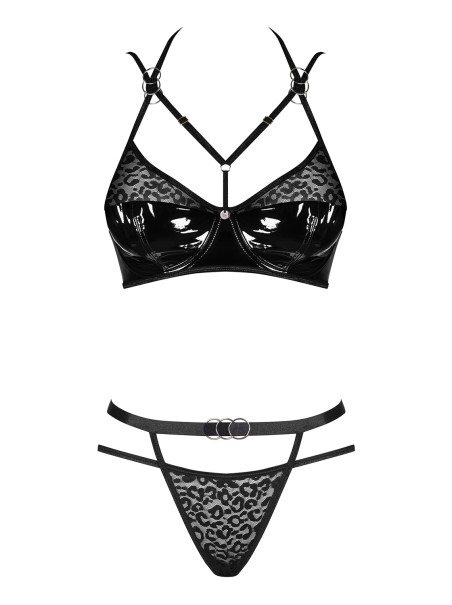 Obsessive Lingerie sexy completino intimo con trama animalier Bagirela Obsessive Lingerie sexy completino intimo con trama animalier Bagirela