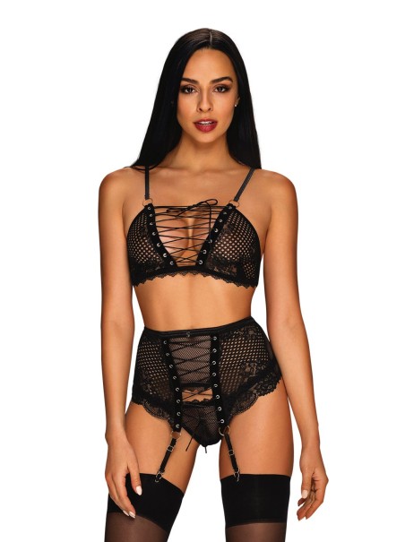 Obsessive Lingerie sexy completino con reggicalze collezione Basitta