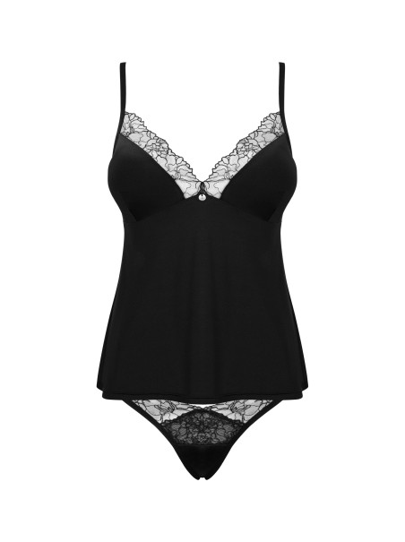 Obsessive Lingerie top e mutandine collezione Bella Rou