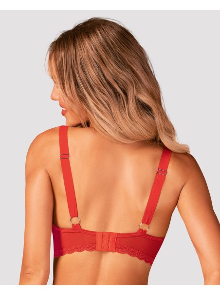 Obsessive reggiseno in pizzo rosso con ferretto collezione Belovya Obsessive reggiseno in pizzo rosso con ferretto collezione Belovya
