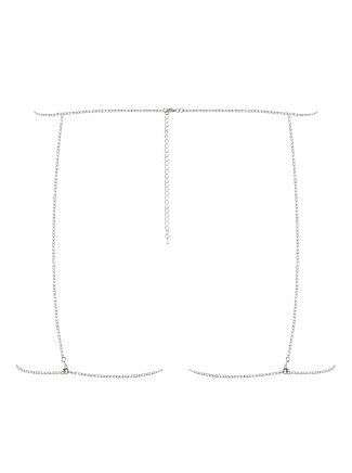 Bijou harness argento Obsessive 905 2