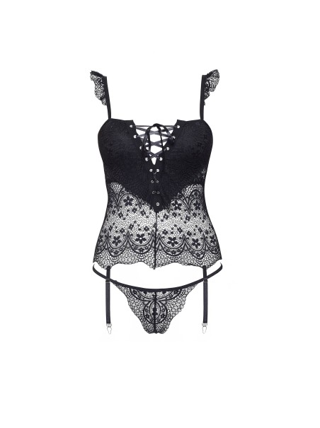 Beauty Night Lingerie Sexy corsetto Alena con balza da Beauty Night Lingerie