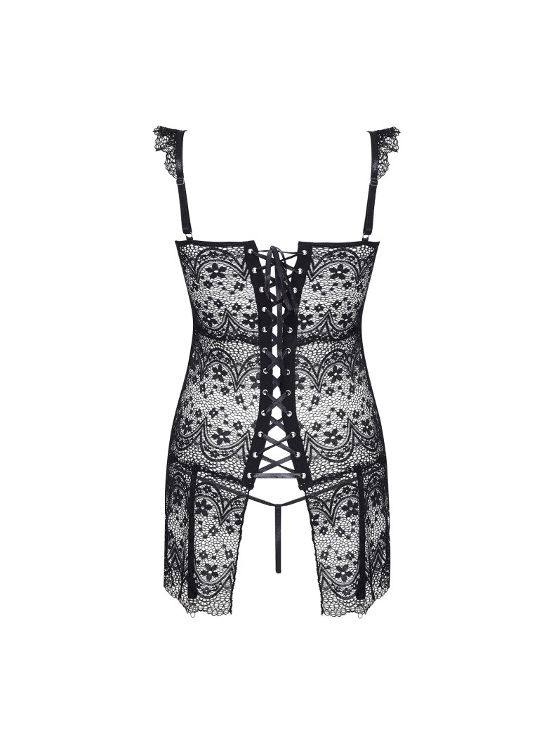 Beauty Night Lingerie Sexy corsetto Alena con balza da Beauty Night Lingerie