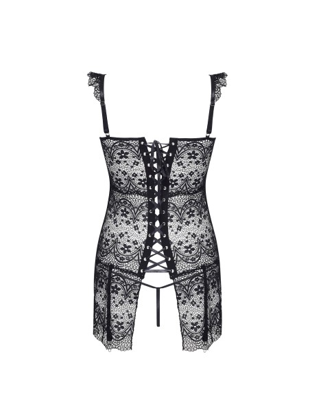 Beauty Night Lingerie Sexy corsetto Alena con balza da Beauty Night Lingerie