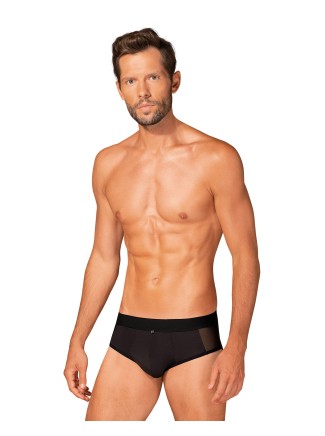 Obsessive Lingerie slip da uomo neri Boldero