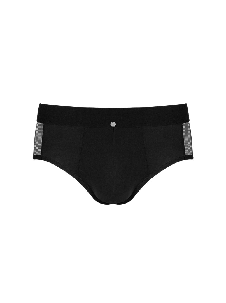 Obsessive Lingerie slip da uomo neri Boldero
