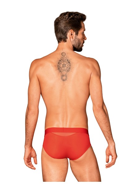 Obsessive Lingerie slip da uomo rossi Boldero