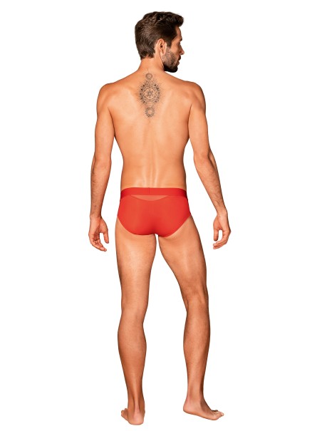 Obsessive Lingerie slip da uomo rossi Boldero