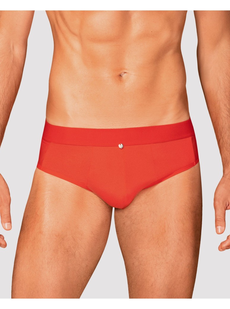 Obsessive Lingerie slip da uomo rossi Boldero