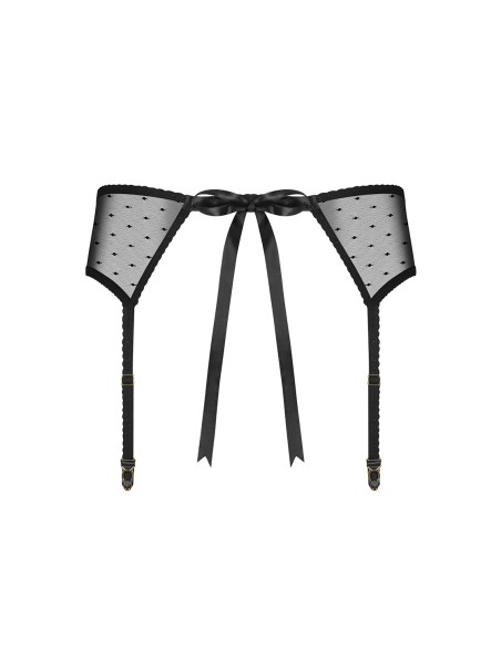 Obsessive Lingerie reggicalze con allacciatura in raso Bowessa Obsessive Lingerie reggicalze con allacciatura in raso Bowessa