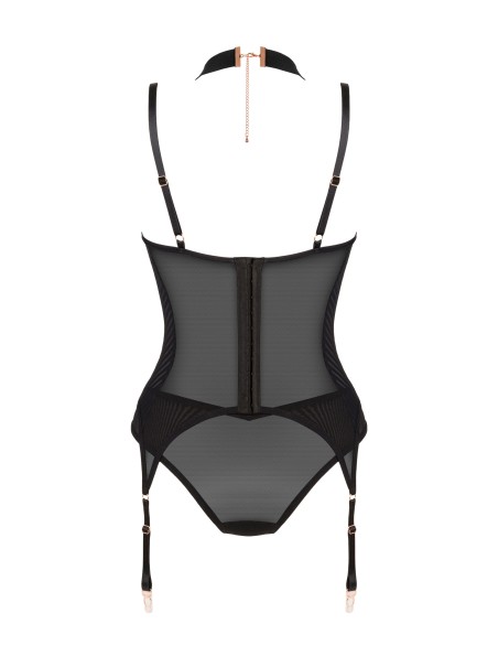 Obsessive Lingerie sexy corsetto con ferretto e mutandine Brasica Obsessive Lingerie sexy corsetto con ferretto e mutandine Brasica