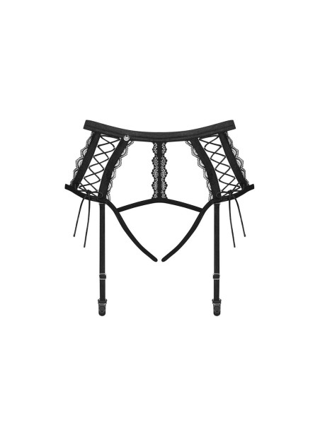 Obsessive Lingerie reggicalze con perizoma aperto integrato Bravelle Obsessive Lingerie reggicalze con perizoma aperto integrato Bravelle