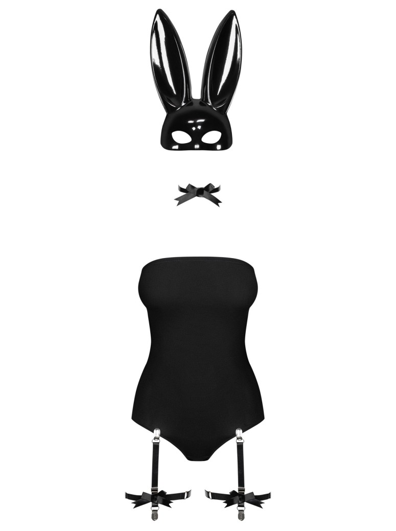 Obsessive Lingerie costume da coniglietta con body e accessori