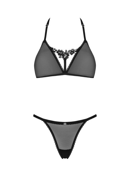 Obsessive sexy completino intimo trasparente collezione Celia Noir