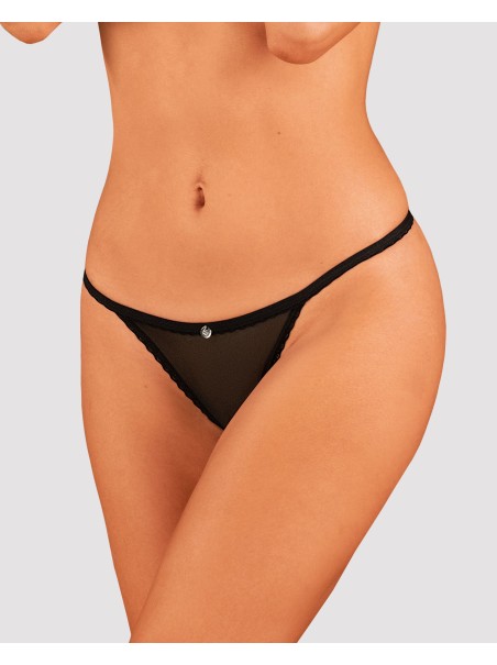 Obsessive Lingerie sexy perizoma aperto collezione Celia Noir Obsessive Lingerie sexy perizoma aperto collezione Celia Noir
