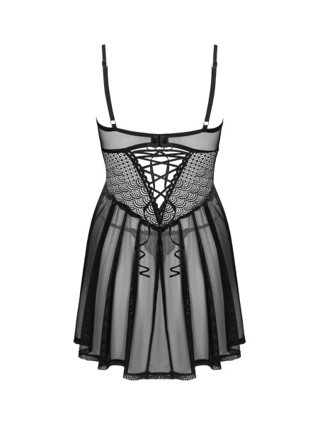 Obsessive Lingerie babydoll con perizoma collezione Chemeris Obsessive Lingerie babydoll con perizoma collezione Chemeris