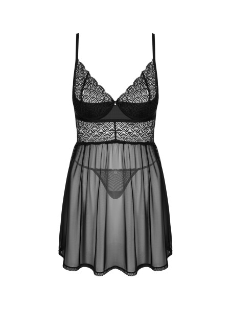 Obsessive Lingerie babydoll con perizoma collezione Chemeris Obsessive Lingerie babydoll con perizoma collezione Chemeris