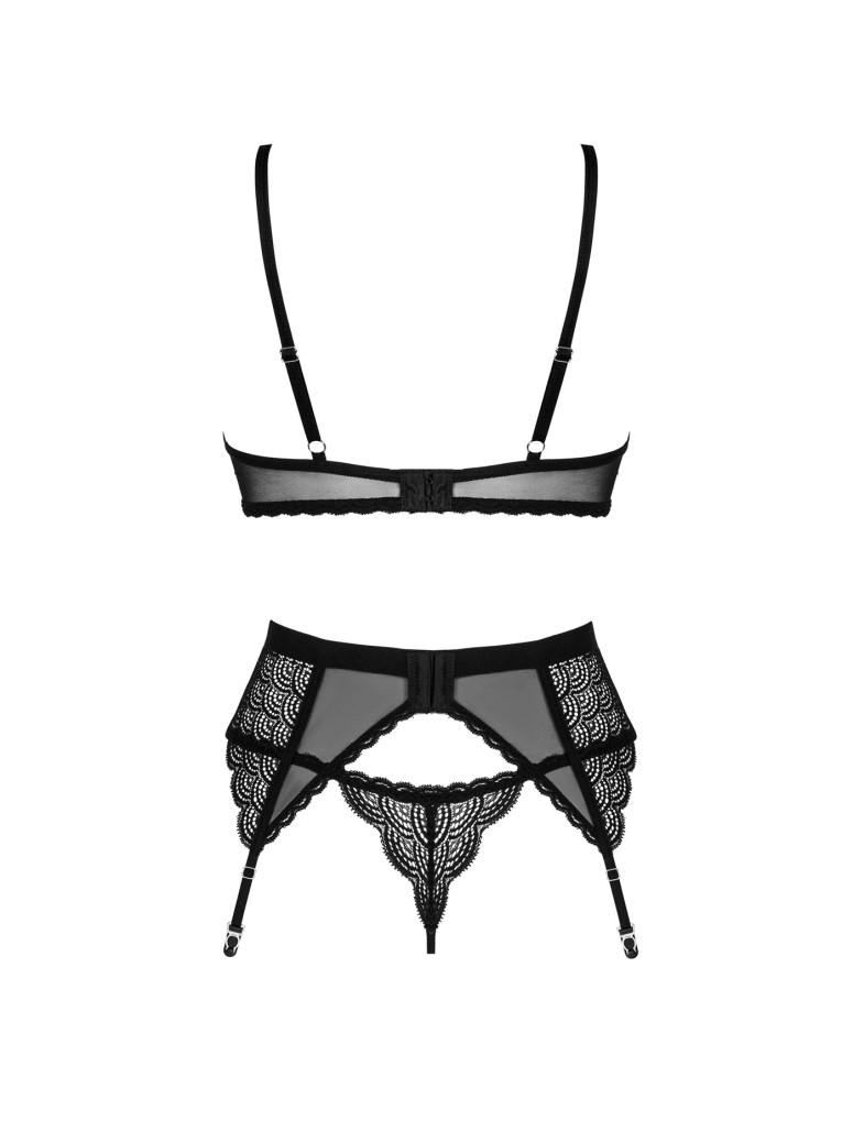 Obsessive Lingerie completino intimo con reggicalze collezione Chemeris