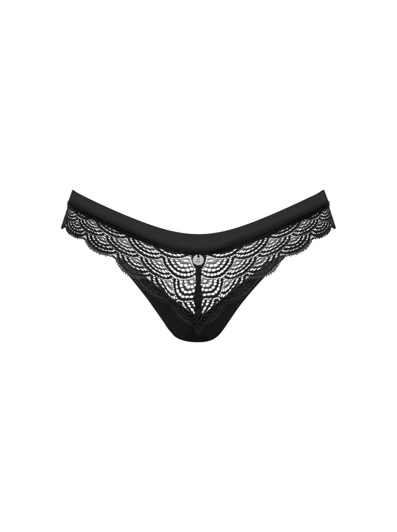 Obsessive Lingerie sexy brasiliana in pizzo nero collezione Chemeris