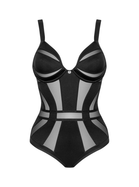 Obsessive Lingerie body nero con ferretto collezione Chic Amoria Obsessive Lingerie body nero con ferretto collezione Chic Amoria