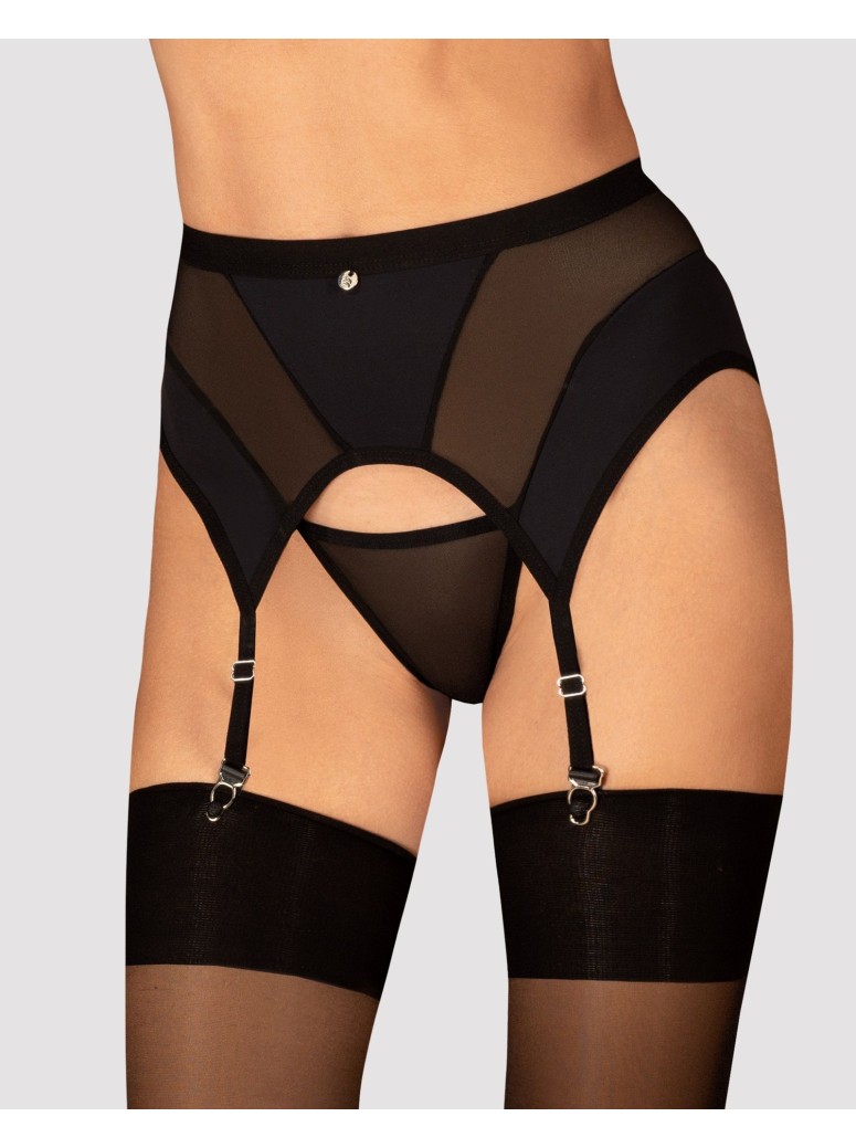 Obsessive Lingerie  sexy reggicalze nero collezione Obsessive Chic Amoria