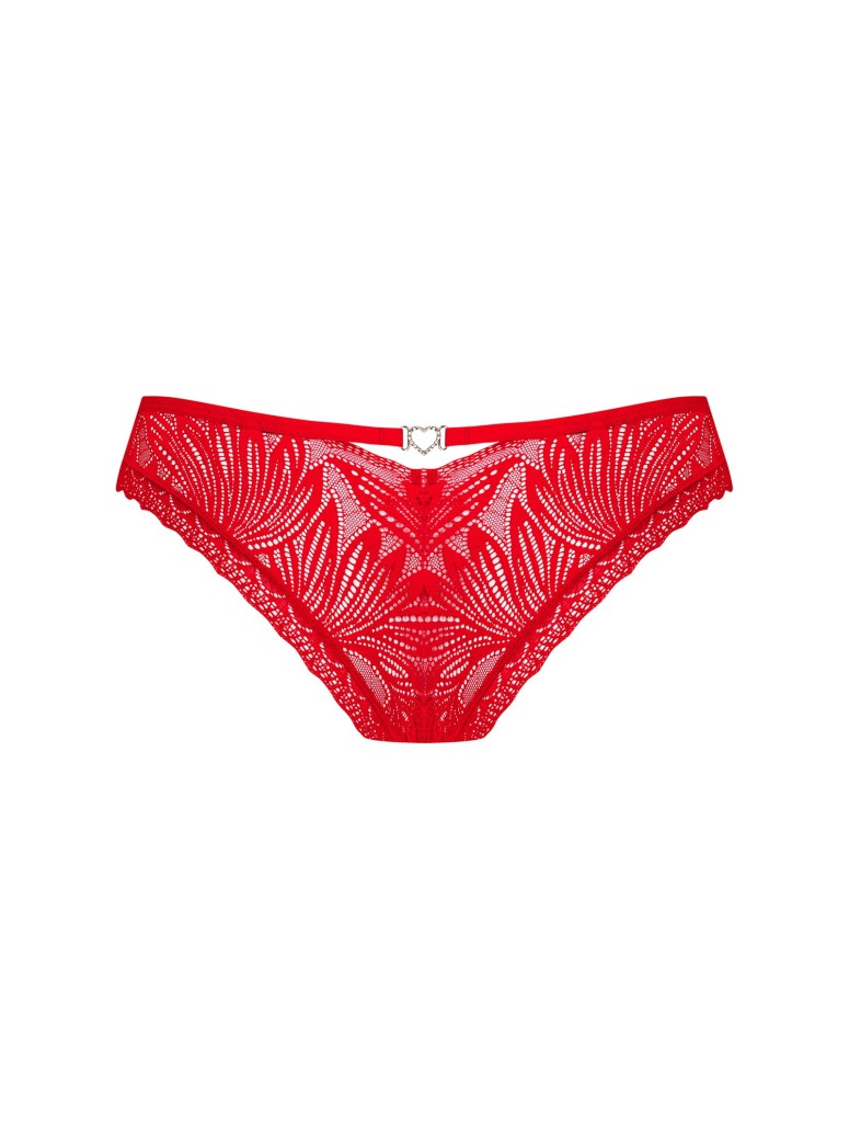 Obsessive sexy mutandine in pizzo rosso collezione Chilisa