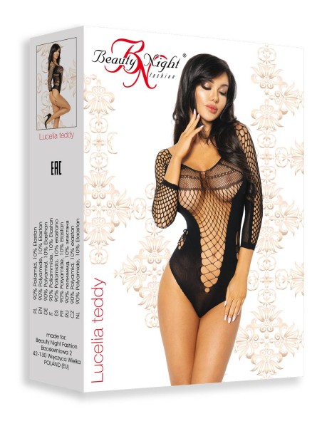 Beauty Night body in microfibra elasticizzata Lucelia