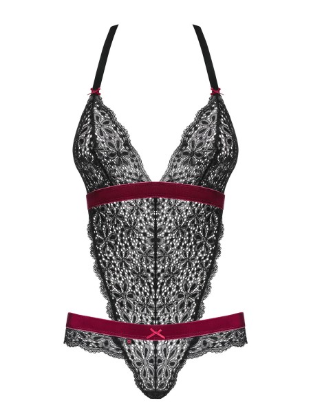 Obsessive Lingerie Sexy Body in pizzo Rossita
