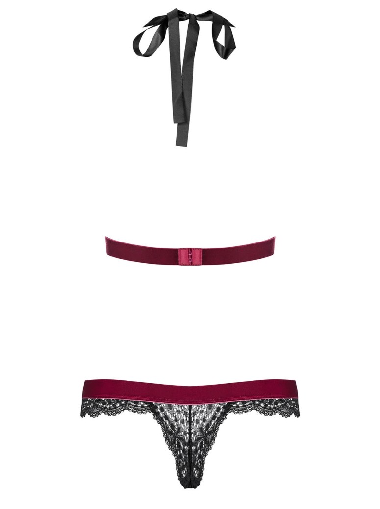 Obsessive Lingerie Sexy Body in pizzo Rossita