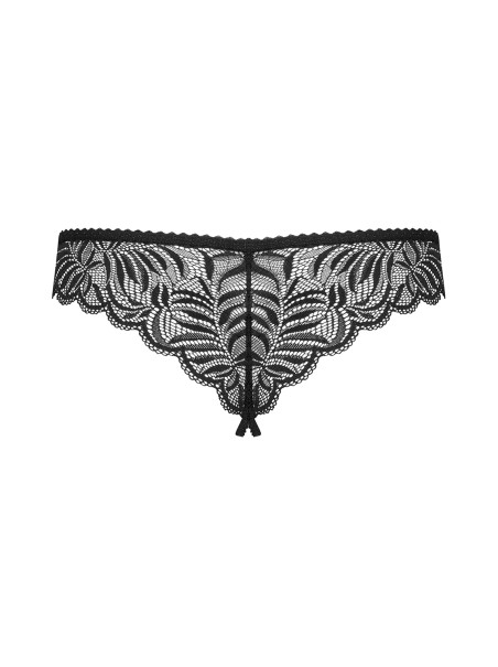Obsessive sexy brasiliana aperta in pizzo nero collezione Contica