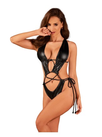Obsessive Lingerie sexy body aperto effetto lucido collezione Cordellis